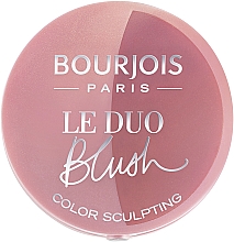 Парфумерія, косметика Рум'яна для обличчя - Bourjois Le Duo Blush Color Sculpting