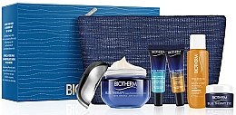 Духи, Парфюмерия, косметика Набор - Biotherm Blue Therapy (cr/50ml + eye/cr/5ml + serum/10ml + oil/10ml + serum/10ml + bag)