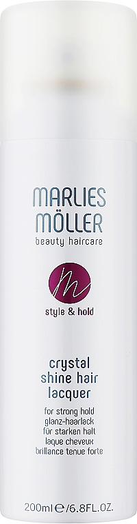 Лак для волосся "Кришталевий блиск" - Marlies Moller Crystal Shine Hair Lacquer — фото N3