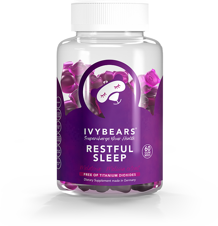 Комплекс витаминов для улучшения сна - IvyBears Restful Sleep — фото N1
