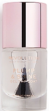 Топ для гель-лаку - Makeup Revolution Top Coat Gel Plump&Shine — фото N1