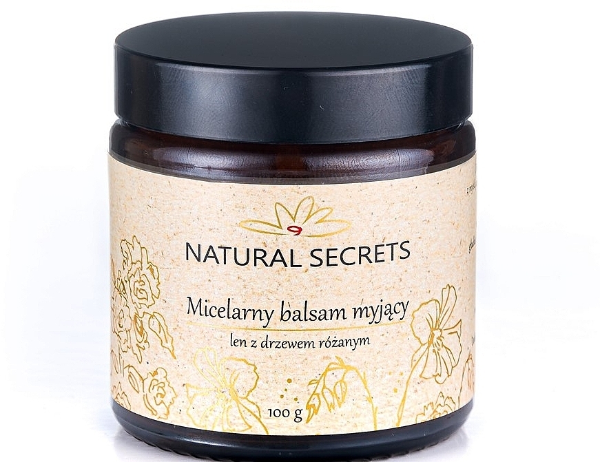 Міцелярний бальзам для зняття макіяжу - Natural Secrets Micelarny Balsam — фото N1