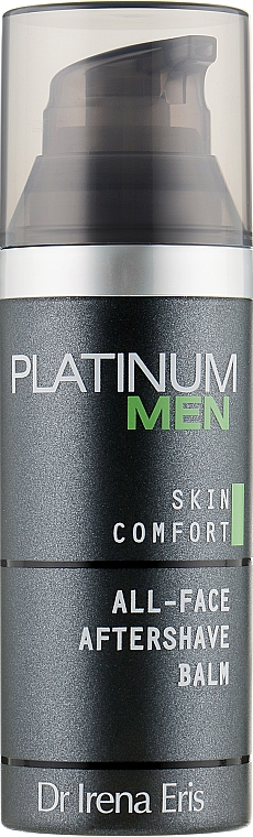 Зволожувальний бальзам після гоління  - Dr Irena Eris Platinum Men Skin Comfort Aftershave Balm — фото N1