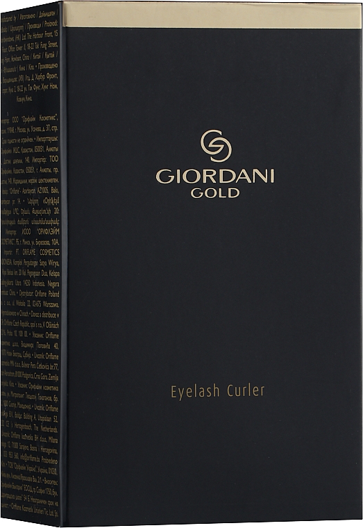 Щипчики для завивки ресниц - Oriflame Giordani Gold — фото N2