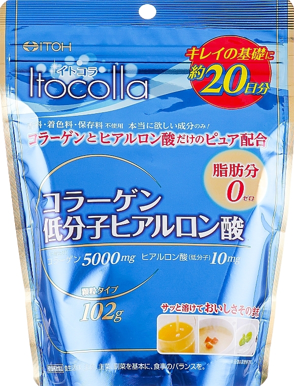 УЦЕНКА Пищевая добавка "Коллаген c низкомолекулярной гиалуроновой кислотой" - Itoh Itocolla * — фото N1