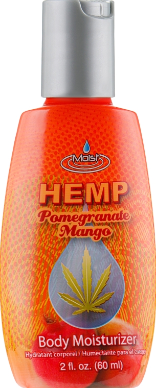 Крем после загара в солярии, максимальное увлажнение, с омолаживающим эффектом - Malibu Hemp Pomegranate Mango