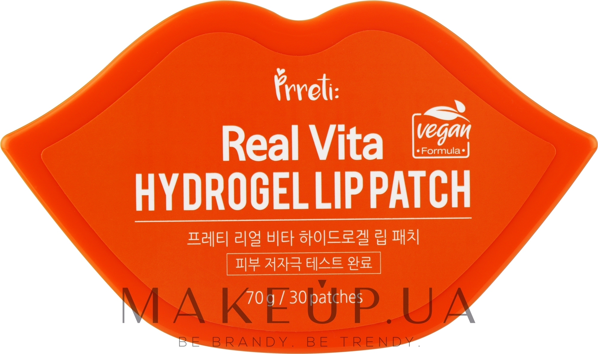 Увлажняющие патчи для губ - Prreti Real Vita Hydrogel Lip Patch — фото 30шт