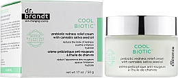 Освіжальний і заспокійливий крем для обличчя з пробіотиками - Dr. Brandt Cool Biotic Prebiotic Redness Relief Cream — фото N2