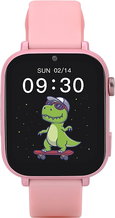 Смарт-часы для детей, розовые - Garett Smartwatch Kids N!ce Pro 4G — фото N1