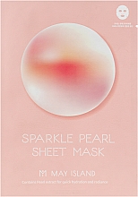Парфумерія, косметика Тканинна маска для сяйва шкіри, з перлами - Sparkle Pearl Sheet Mask
