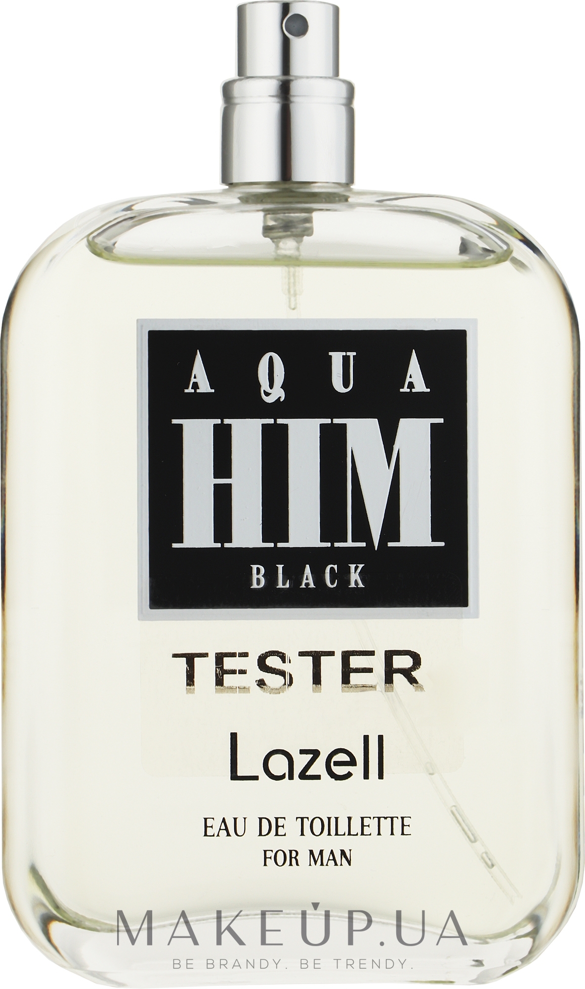Lazell Aqua Him Black - Туалетная вода (тестер без крышечки) — фото 100ml