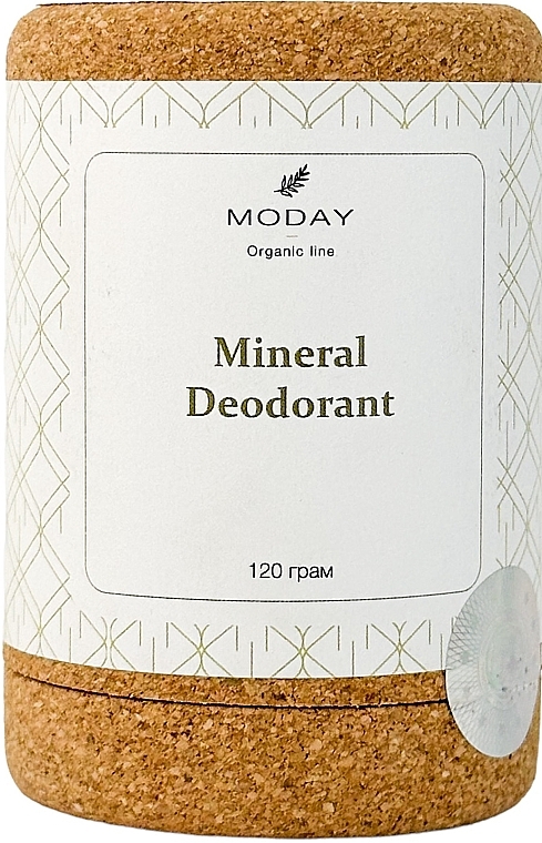 Мінеральний дезодорант-стік на основі природніх квасців - MODAY Mineral Deodorant — фото N2