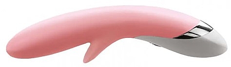 Вибратор со стимуляцией клитора, светло-розовый - Mystim Danny Divido Candy Rose — фото N2