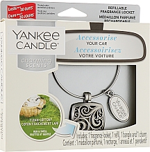 Духи, Парфюмерия, косметика Автомобильный ароматизатор - Yankee Candle Clean Cotton Square Charming Scents Starter Kit