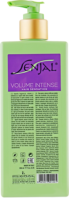 Шампунь-гель для объема и блеска тонких волос - Kleral System Volumizing Gel Shampoo — фото N4