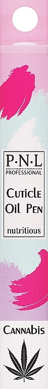 Масло Каннабис для кутикулы в карандаше - PNL Treatment Cuticle Cannabis Oil Pencil — фото N2