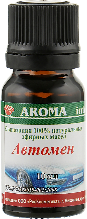 Композиція ефірних олій "Автомен" - Aroma Inter — фото N1