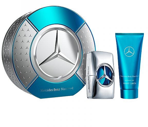 Mercedes Benz Mercedes-Benz Man Bright - Набір (edp/100ml + sh/gel/100ml) — фото N1