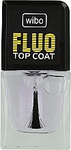 Парфумерія, косметика Покриття для нігтів безбарвне - Wibo Fluo Top Coat
