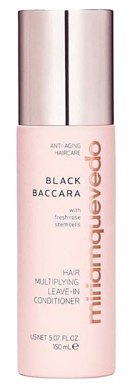 Незмивний кондиціонер для волосся - Miriam Quevedo Black Baccara Hair Multiplying Leave-In Conditioner — фото N1