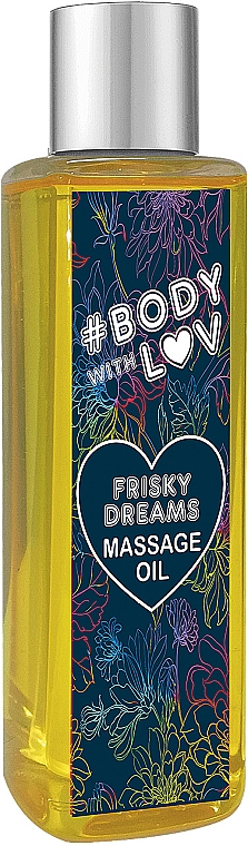Олія для масажу "Веселі мрії" - New Anna Cosmetics Body With Lov Massage Oil Frisky Dreams — фото N1