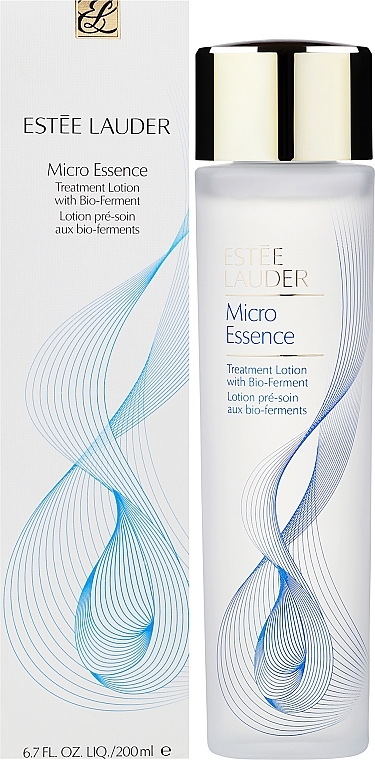 Вирівнювальний флюїд для сяйної шкіри - Estee Lauder Micro Essence Treatment Lotion with Bio-Ferment — фото N2