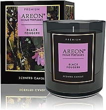 Ароматическая свеча - Areon Home Perfumes Premium Black Fougere Scented Candle — фото N1