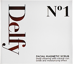 Парфумерія, косметика Гель-скраб із магнітними часточками для обличчя - Delfy Facial Magnetic Scrub-N1 *