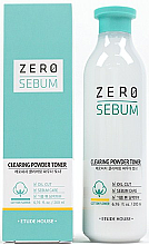 Парфумерія, косметика Тонер двофазний для жирної шкіри - Etude House Zero Sebum Clearing Powder Toner