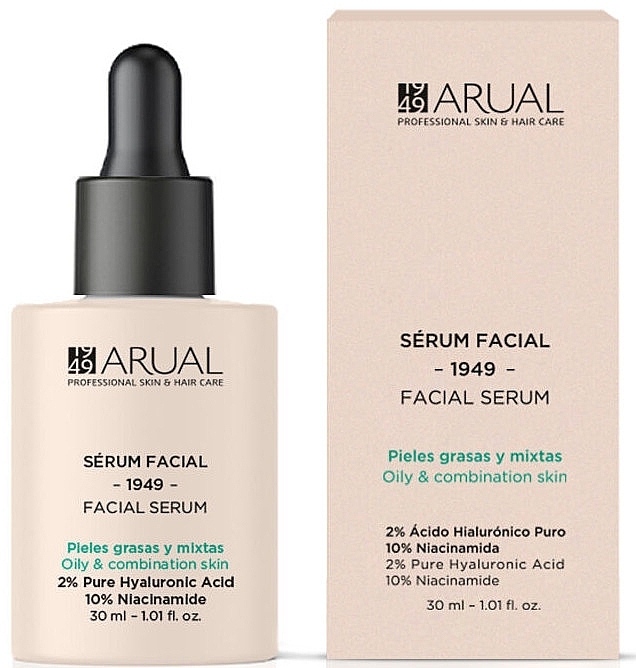 Антивозрастная сыворотка для жирной и комбинированной кожи - Arual Anti-Aging Serum Oily & Combination Skin — фото N1