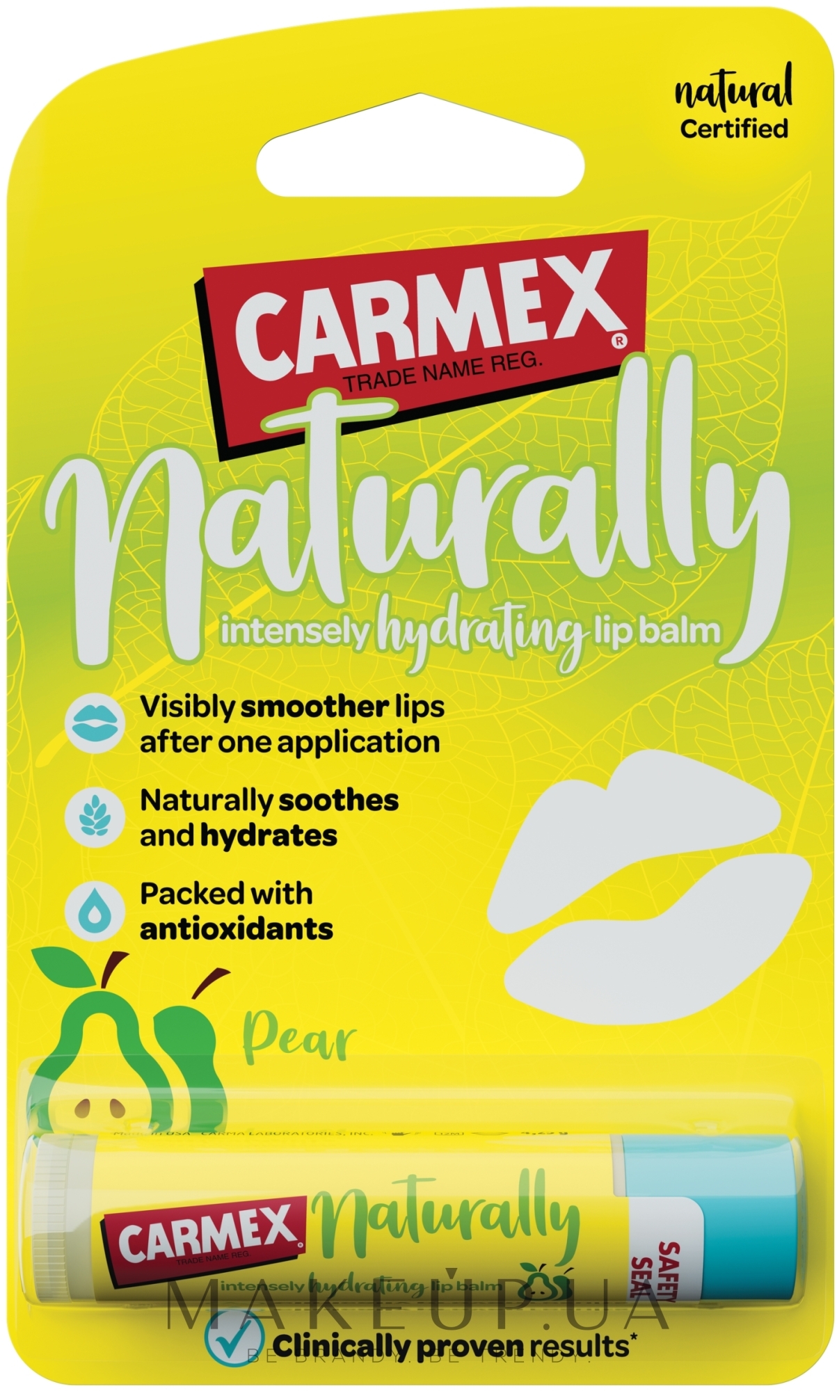 Бальзам для губ "Груша" - Carmex Naturally Lip Balm Pear — фото 4.25g