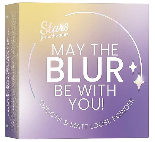 Пудра для лица - Stars From The Stars May The Blur Be With You Smooth And Matt Loose Powder  — фото N2