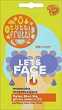 Духи, Парфюмерия, косметика Очищающая маска с зеленой глиной - Farmona Tutti Frutti Let`s Face It Purifying Face Clay Mask