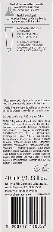 УЦЕНКА Крем на водной основе с гиалуроновой кислотой - Pharmaceris A Hyaluro-Sensilium * — фото N3