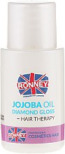 Олія жожоба для волосся - Ronney Jojoba Oil Diamond Gloss Hair Therapy — фото N2