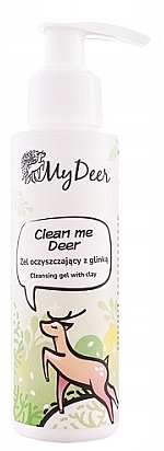 Очищающий гель для лица с белой глиной - Shy Deer My Deer Clean Me Deer — фото N1