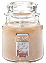 Свеча в стеклянной банке - Yankee Candle Cafe Al Fresco — фото N1