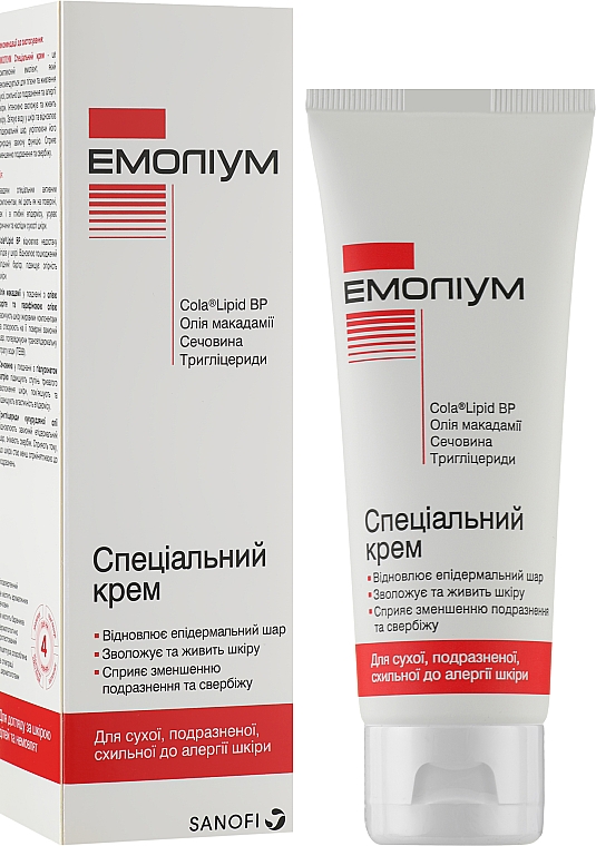 Спеціальний крем для обличчя й тіла - Emolium — фото N2