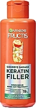 Смывающее средство "Гудбай Повреждения" для глубокого восстановления - Garnier Fructis Keratin Filler — фото N1