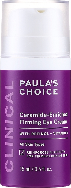 Крем для кожи вокруг глаз с керамидами - Paula's Choice Clinical Ceramide-Enriched Firming Eye Cream — фото N1