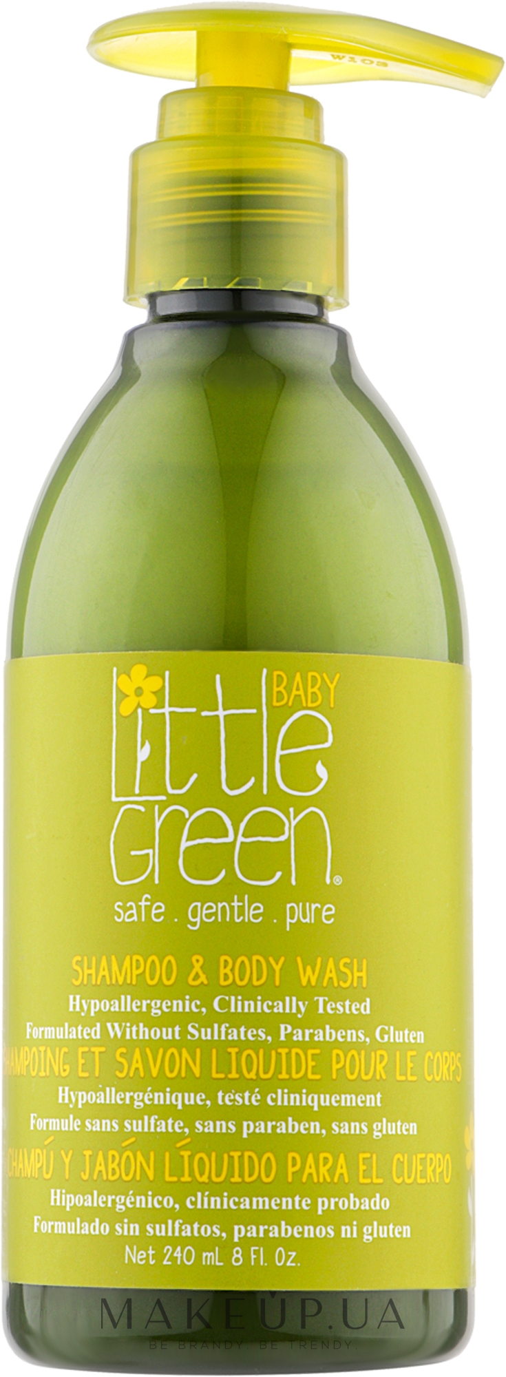 Little Green Baby Shampoo & Body Wash - Шампунь для волос и тела для  младенцев: купить по лучшей цене в Украине | Makeup.ua