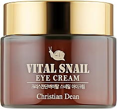 Духи, Парфюмерия, косметика Крем для кожи вокруг глаз с муцином улитки - Christian Dean Vital Snail Eye Cream 