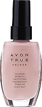 Матовый тональный крем для лица - Avon True Colour Calming Effects Mattifying Foundation — фото N2