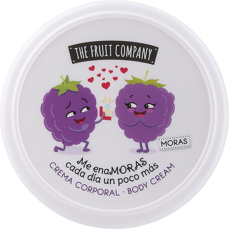 Йогурт для тела - The Fruit Company Body Cream Blackberries  — фото N1