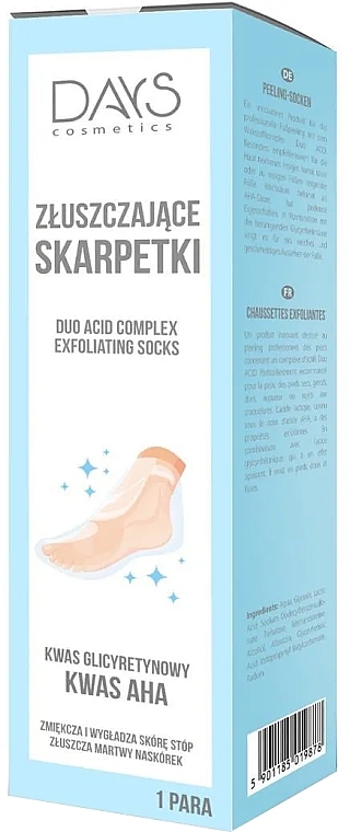 Відлущувальні шкарпетки для ніг - Days Cosmetics — фото N1