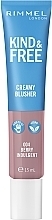 Духи, Парфюмерия, косметика Кремовые румяна для лица - Rimmel London Kind & Free Creamy Blusher