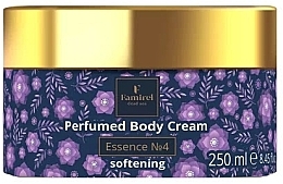 Парфумерія, косметика Парфумований крем для тіла "Essence №4" - Famirel Perfumed Body Cream