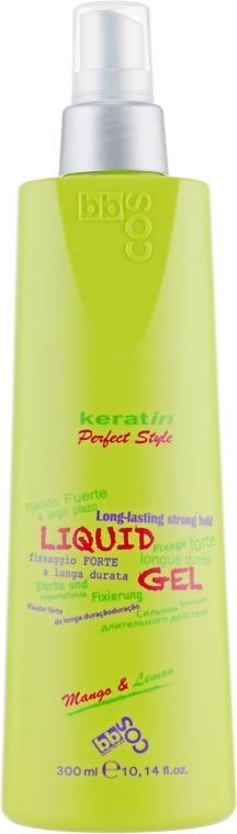 Жидкий гель для волос - BBcos Keratin Perfect Style Liquid Gel — фото N1