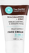 Крем для обличчя 3 в 1 - The Doctor Health & Care Niacinamide + Zinc Face Cream — фото N1