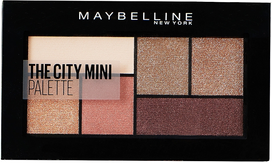 УЦЕНКА Палитра теней для век - Maybelline New York The City Mini Palette * — фото N1